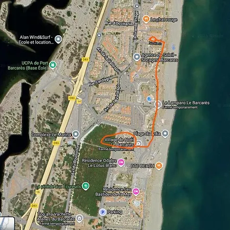 Apartamento Petit Cocon Le Victoria's Beach Barcarès - Parking Privé - Vue mer - 2 Personnes - 5 minutes à Pied Du Bateau LE LYDIA *